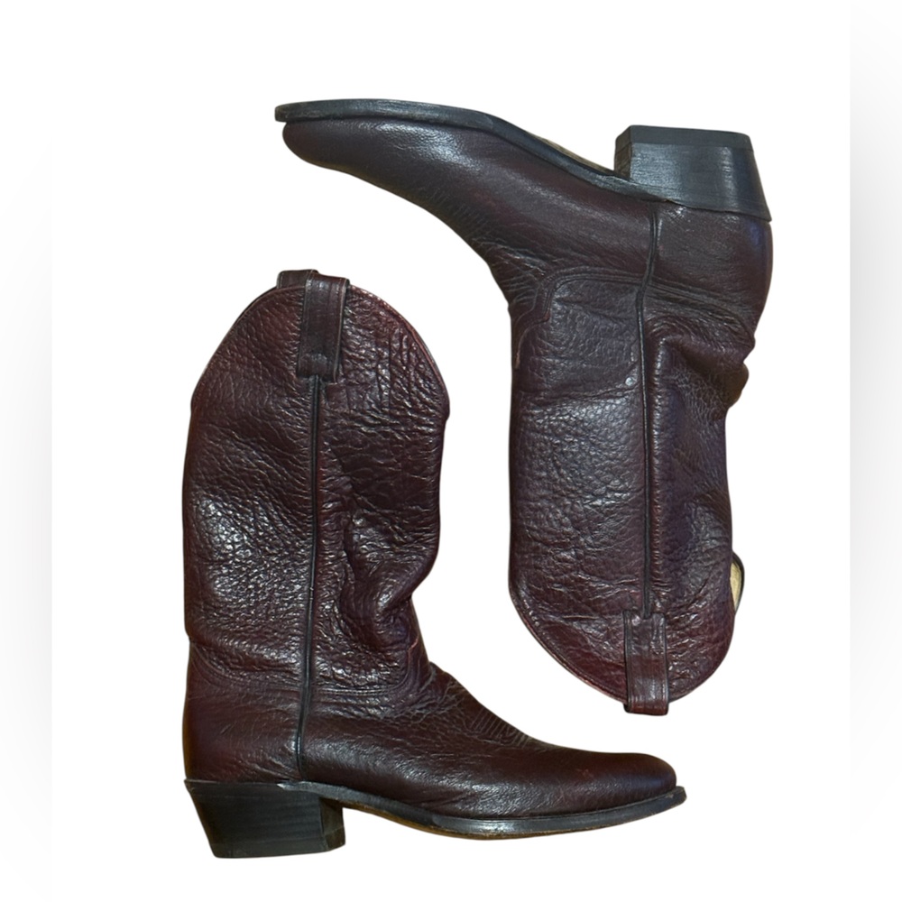 Vintage ABILENE Men's Leather Western Cowboy Boots (Size 10)